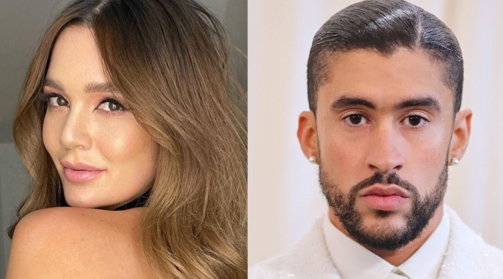 Lina Tejeiro y Bad Bunny Lina Tejeiro y Bad Bunny