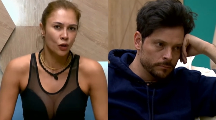 Martha Isabel Bolaños y Julián Trujillo pelearon en 'La casa de los famosos' Martha Isabel Bolaños y Julián Trujillo