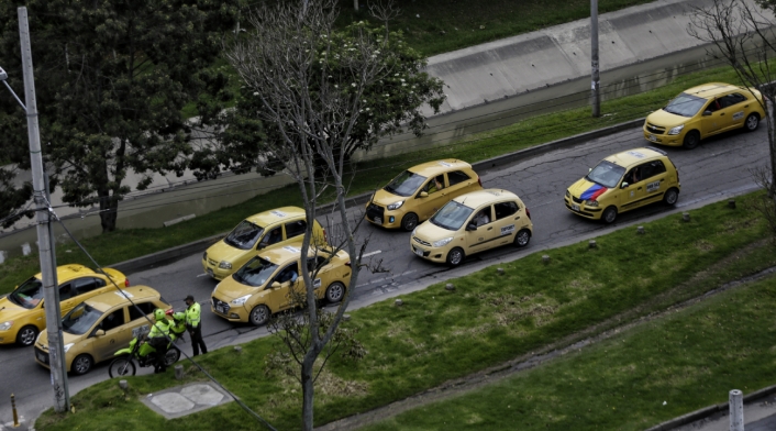 Taxistas en Bogotá Taxistas en Bogotá