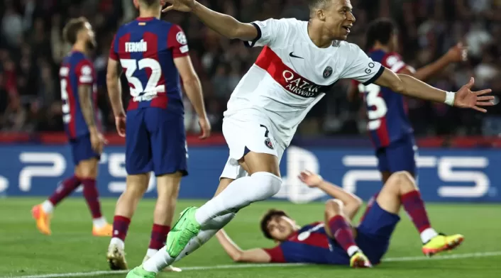 PSG goleó al Barcelona y clasificó a semifinal de Champions PSG goleó al Barcelona y clasificó a semifinal de Champions