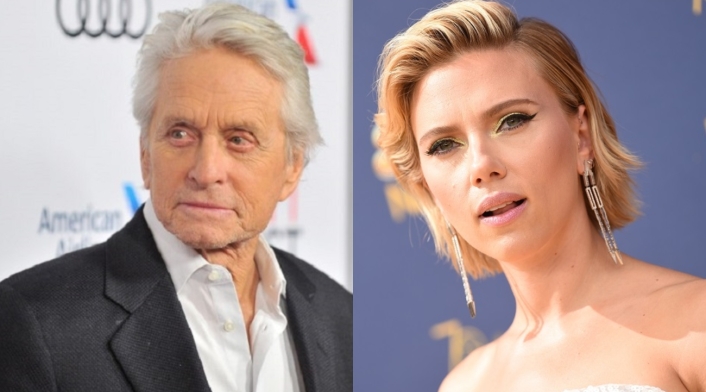 Michael Douglas y Scarlett Johansson Michael Douglas y Scarlett Johansson