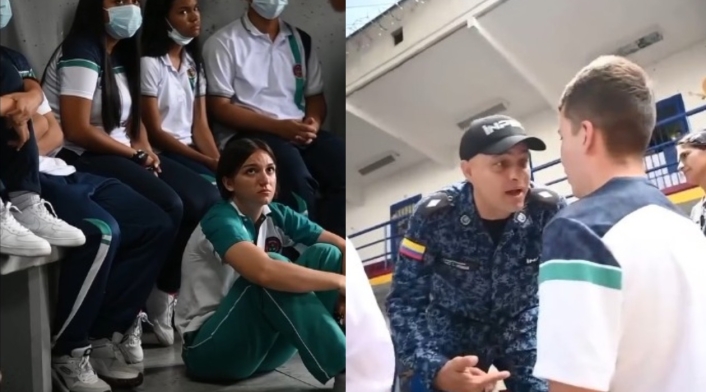 Visita de estudiantes a cárcel de Ibagué