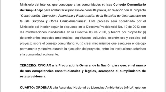 Tribunal, Gorgona