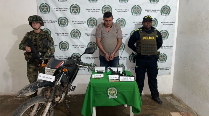 El hombre fue identificado con el alias de 'Karol G'.