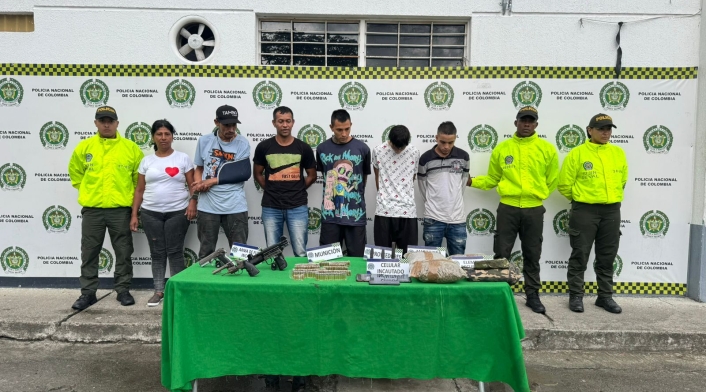 Los detenidos son señalados de múltiples acciones criminales en el Valle del Cauca
