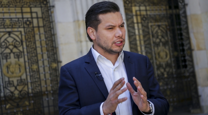 Andrés Calle, presidente de la Cámara de Representantes Andrés Calle, presidente de la Cámara de Representantes