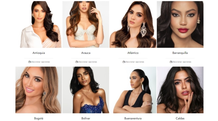 Candidatas de Miss Universe Colombia 2024 Candidatas de Miss Universe Colombia 2024