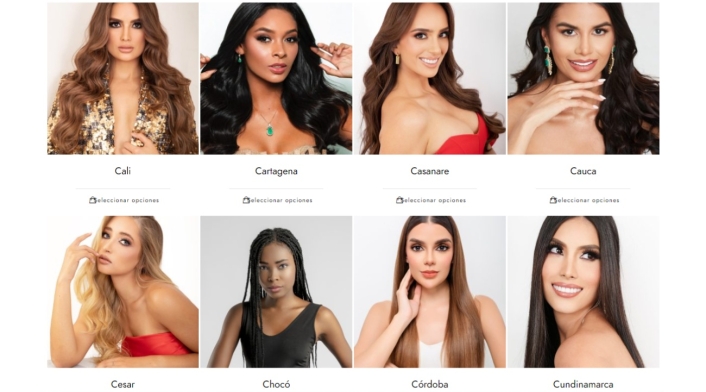 Candidatas de Miss Universe Colombia 2024 Candidatas de Miss Universe Colombia 2024