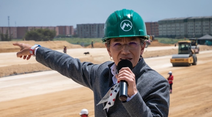 Claudia López y las obras del metro de Bogotá Claudia López y las obras del metro de Bogotá