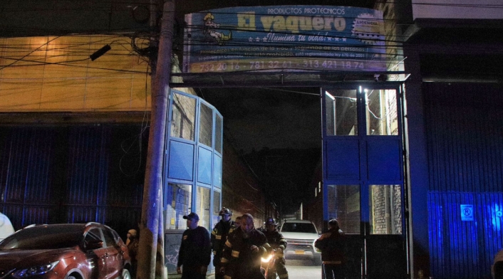 Explosión en polvorera de Soacha Explosión en polvorera de Soacha