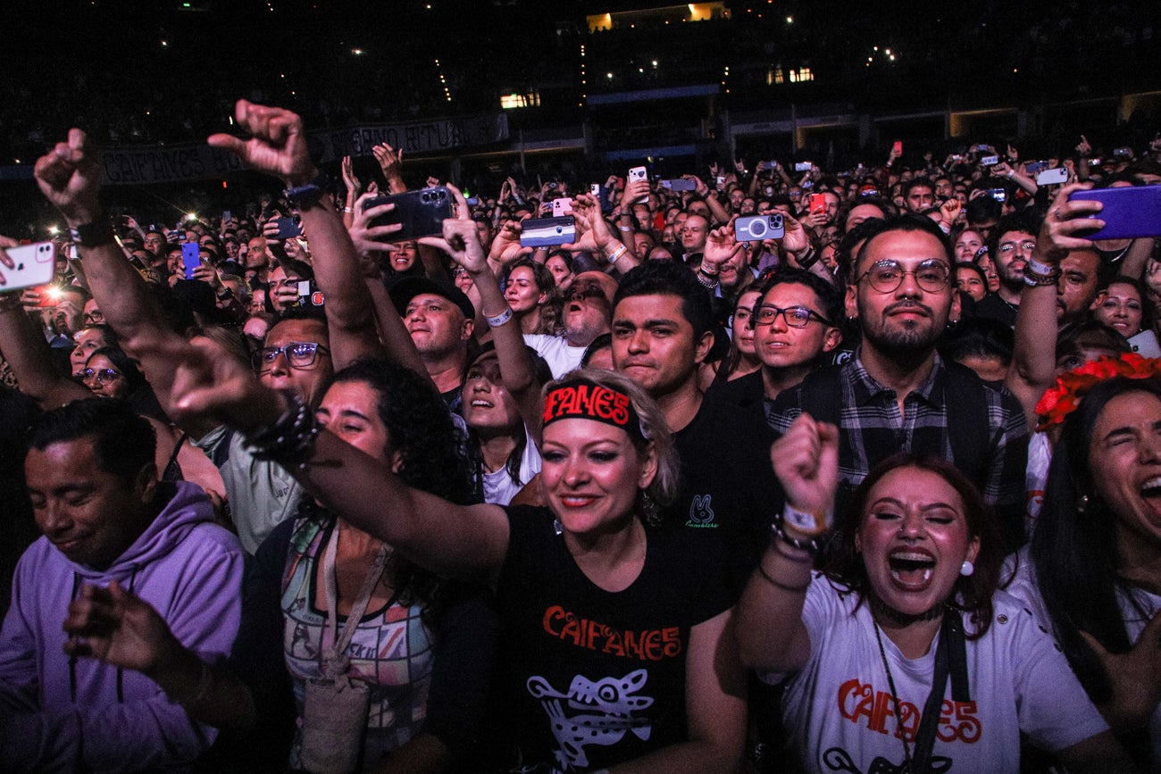 Concierto de Caifanes en Bogotá