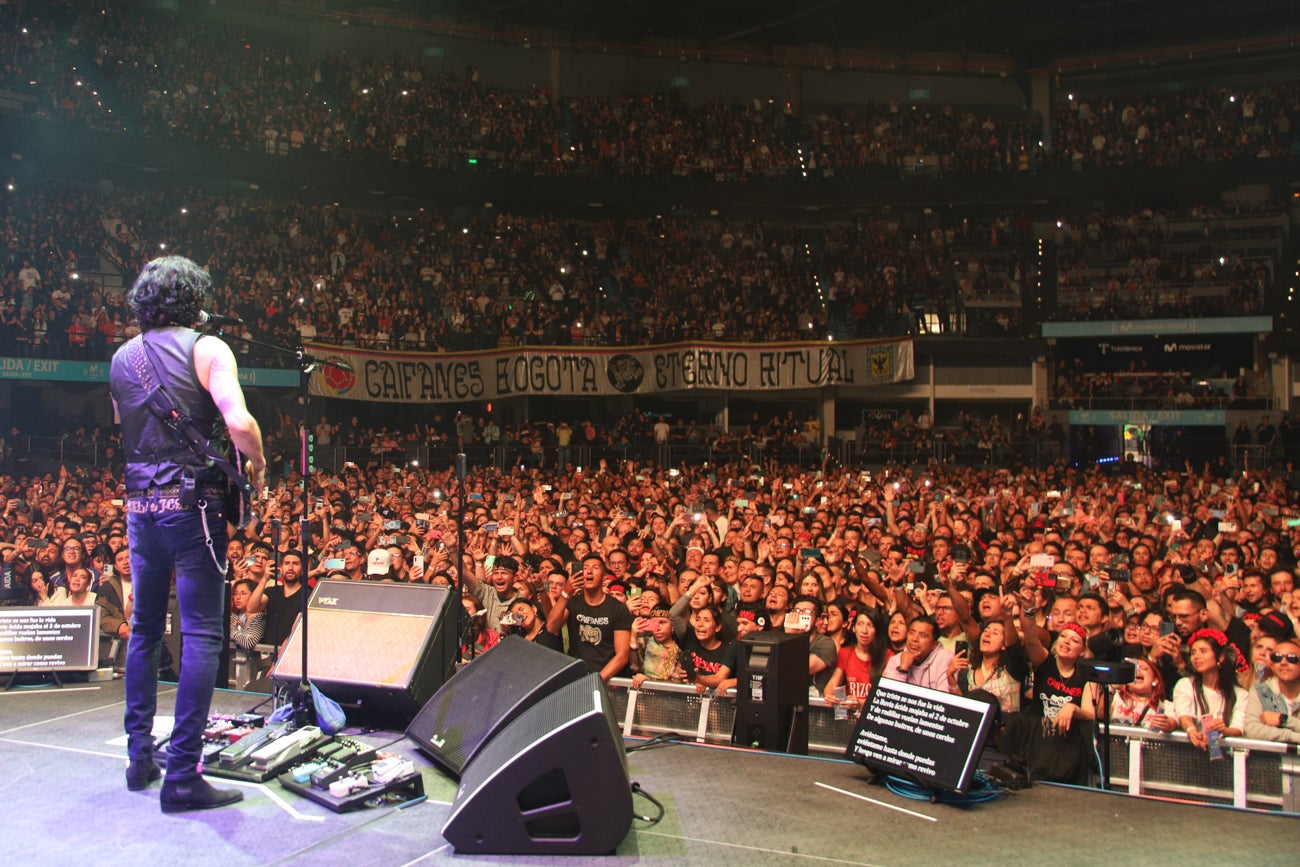 Concierto de Caifanes en Bogotá