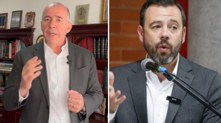 Juan Esteban Orrego - Carlos Fernando Galán Juan Esteban Orrego y Carlos Fernando Galán