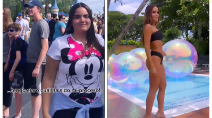 Miss Valle, Daniela Toloza Miss Valle, Daniela Toloza con sobrepeso vs delgada