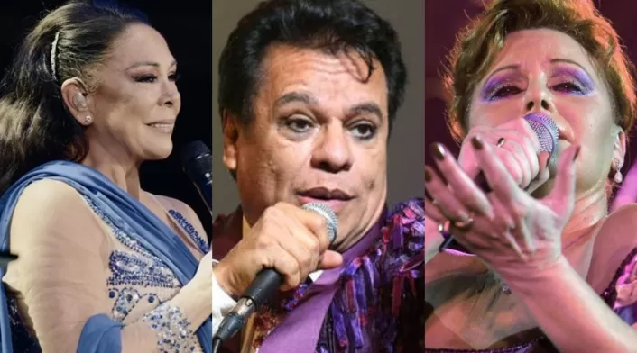 Roció Dúrcal, Juan Gabriel e Isabel Pantoja Roció Dúrcal, Juan Gabriel e Isabel Pantoja