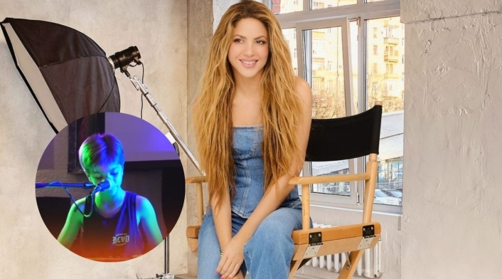 Shakira y Sasha Shakira y Sasha