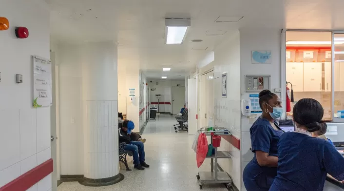 Unidad hospitalaria de Manrique en Medellín