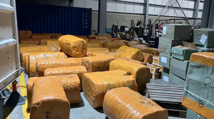 La mercancía incautada tendría un valor superior a los 65 mil millones de pesos
