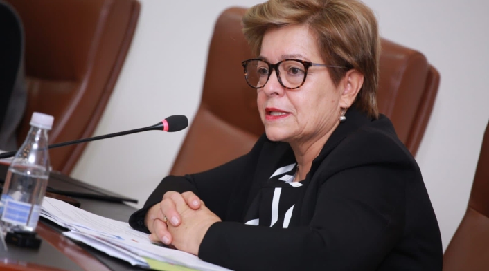 Ministra de Trabajo, Gloria Inés Ramírez. Ministra de Trabajo, Gloria Inés Ramírez.