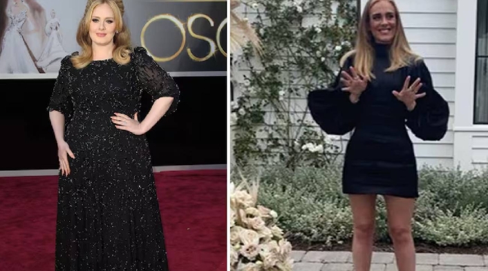 Adele y su cambio físico Adele y su cambio físico