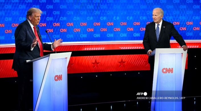 Debate presidencial entre Donald Trump y Joe Biden Debate presidencial entre Donald Trump y Joe Biden