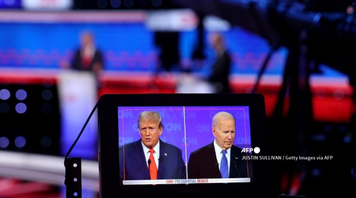 Debate presidencial entre Donald Trump y Joe Biden Debate presidencial entre Donald Trump y Joe Biden