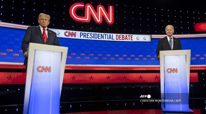 Debate presidencial entre Donald Trump y Joe Biden Debate presidencial entre Donald Trump y Joe Biden
