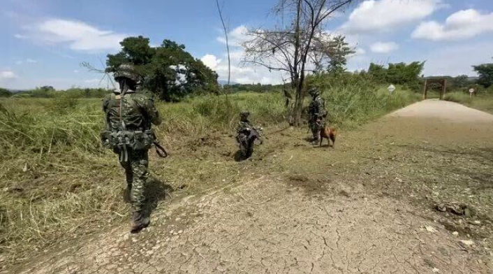 Norte del Cauca: Ejército desactivan cilindro bomba