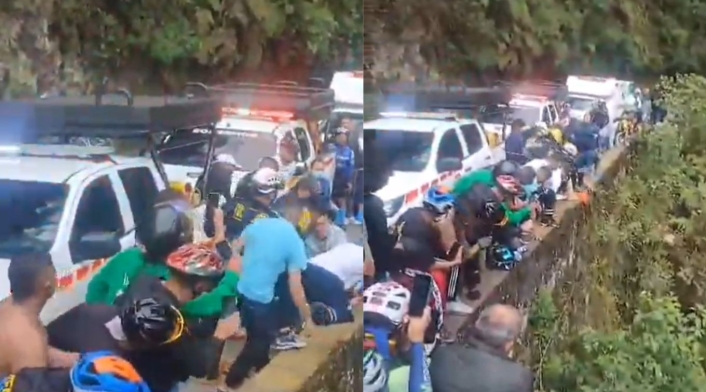 Accidente en el Salto del Tequendama Accidente en el Salto del Tequendama