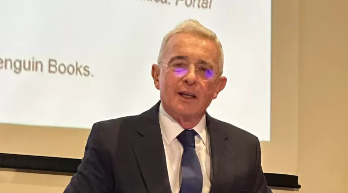 Ex presidente Álvaro Uribe