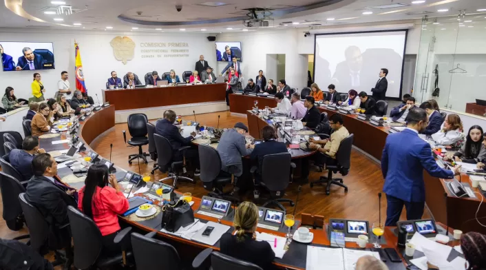 Comisión Primera de la Cámara.