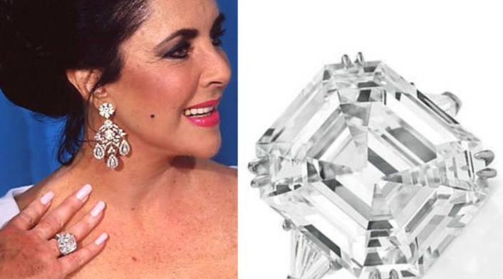 Anillo de compromiso de Elizabeth Taylor Anillo de compromiso de Elizabeth Taylor