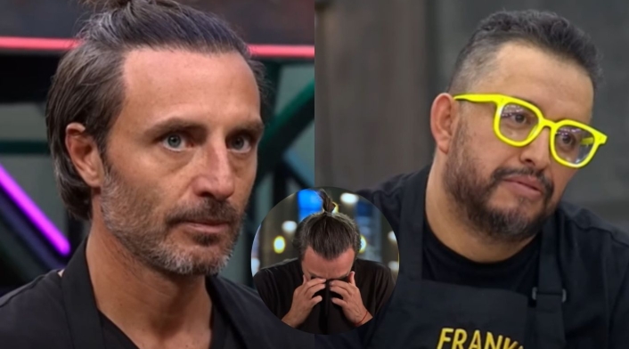 Camilo Sáenz y Franko Bonilla discutieron en Masterchef Celebrity Camilo Sáenz y Franko Bonilla