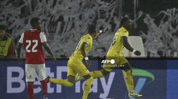 Segundo gol de Bucaramanga en la finalísima ante Santa Fe en la Liga Betplay Segundo gol de Bucaramanga en la finalísima ante Santa Fe en la Liga Betplay