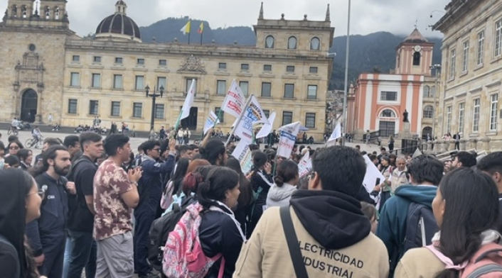 Sindicato del Sena se unió al paro de fecode