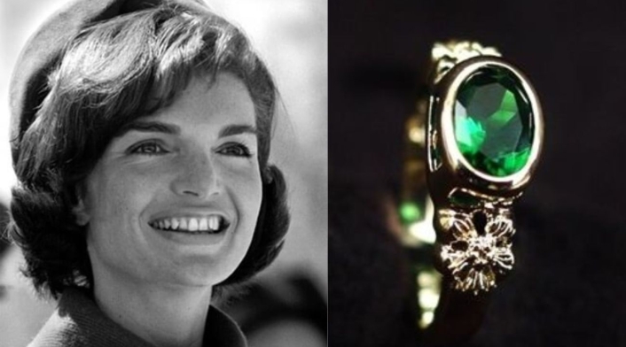 Anillo de compromiso de Jacqueline Kennedy Onassis Anillo de compromiso de Jacqueline Kennedy Onassis