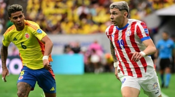 Julio Enciso Colombia vs Paraguay Julio Enciso Colombia vs Paraguay