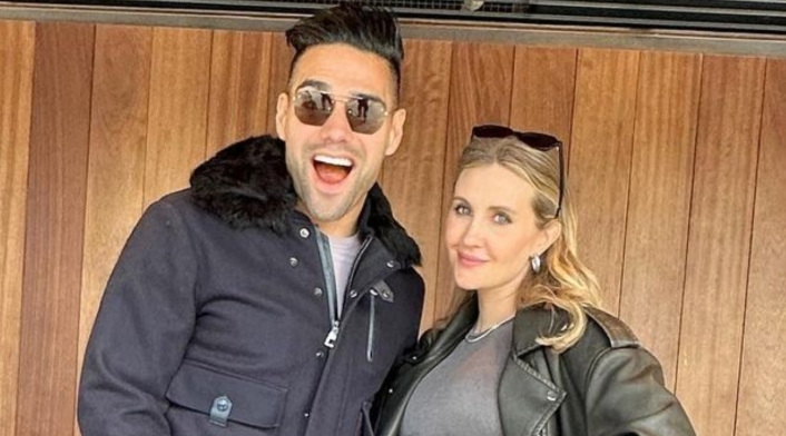 Radamel Falcao y Lorelei Tarón se trasladarán a Colombia Radamel Falcao y Lorelei Tarón