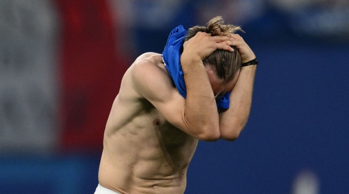 Luka Modric tras el empate con Italia Luka Modric tras el empate con Italia