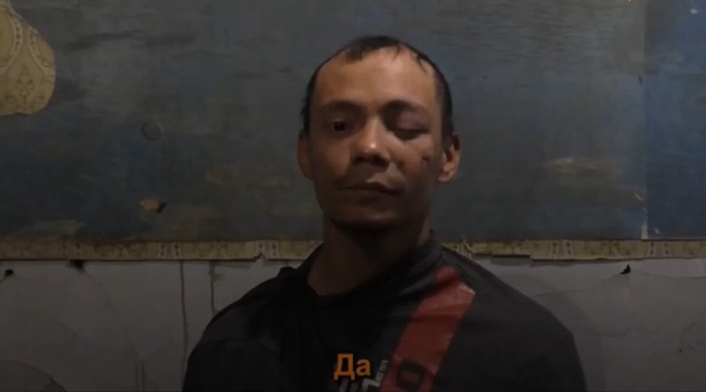 Mercenario colombiano capturado por Rusia