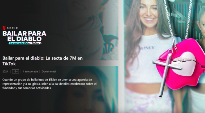 Nueva serie de Netflix "Bailar para el Diablo: La Secta de 7M en TikTok" "Bailar para el Diablo: La Secta de 7M en TikTok"