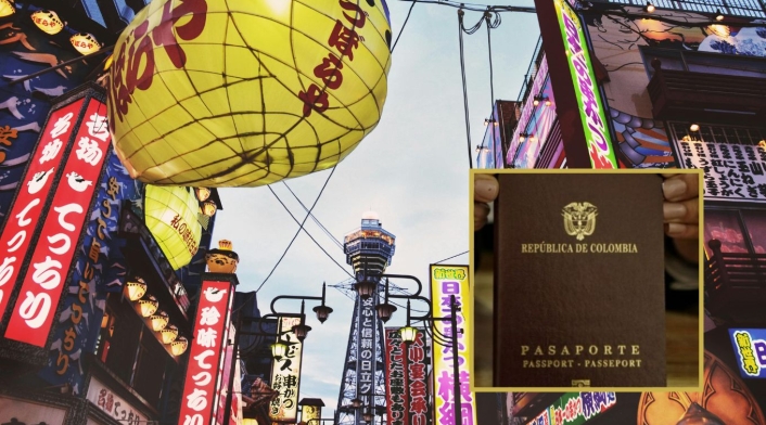 Países de Asia que puede viajar SIN VISA solo con el pasaporte Asía y el pasaporte colombiano