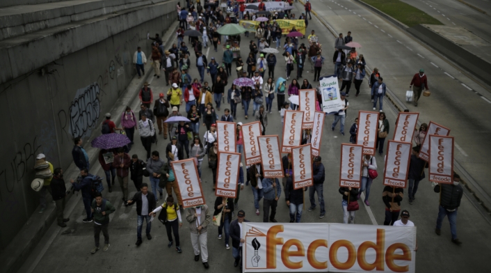 Fecode inicia paro nacional Fecode inicia paro nacional