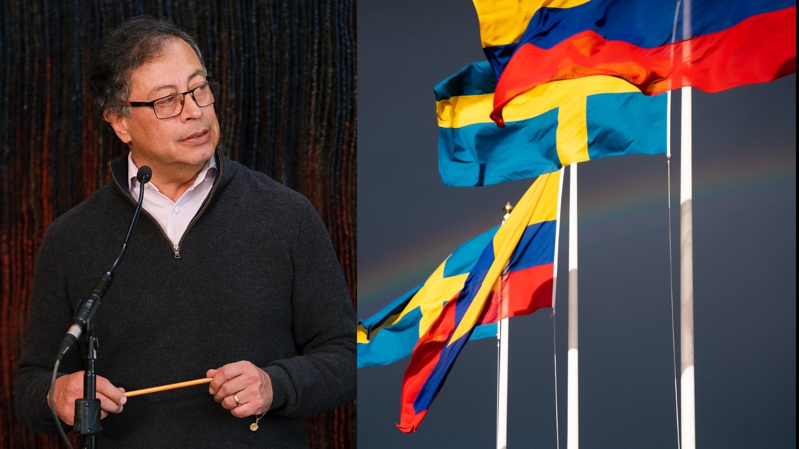 Presidente Gustavo Petro en Suecia