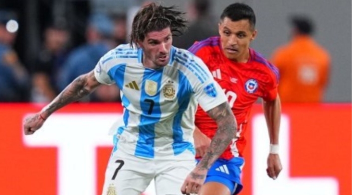Rodrigo de Paul Chile vs Argentina Rodrigo de Paul - Chile vs Argentina