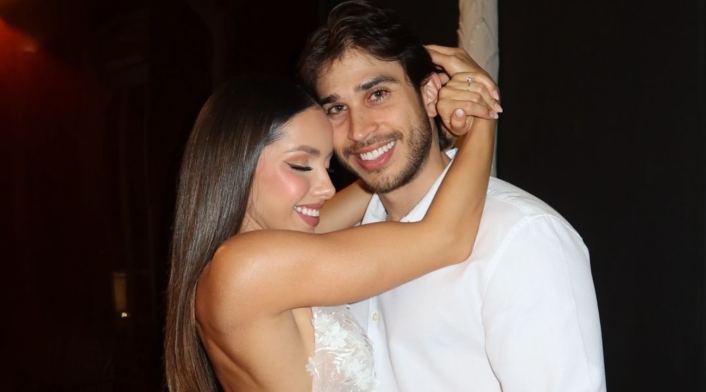 Silvy Araujo y Felipe Pino se casaron en Cartagena Silvy Araujo y Felipe Pino