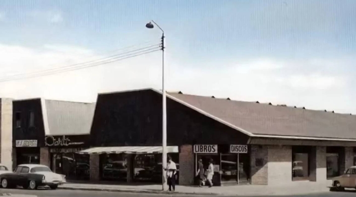 Centro Comercial Unilago en 1950 Centro Comercial Unilago en 1950