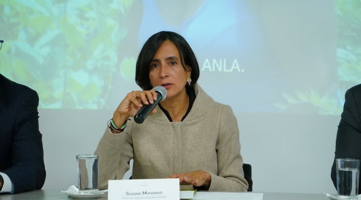 Ministra de Ambiente Susana Muhamad