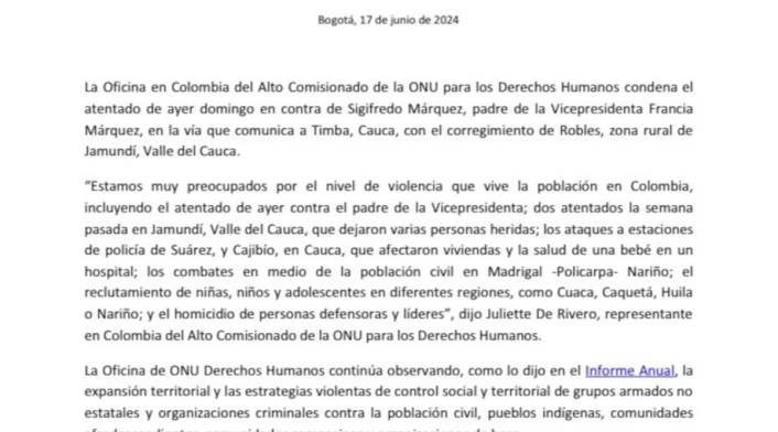 Boletín ONU