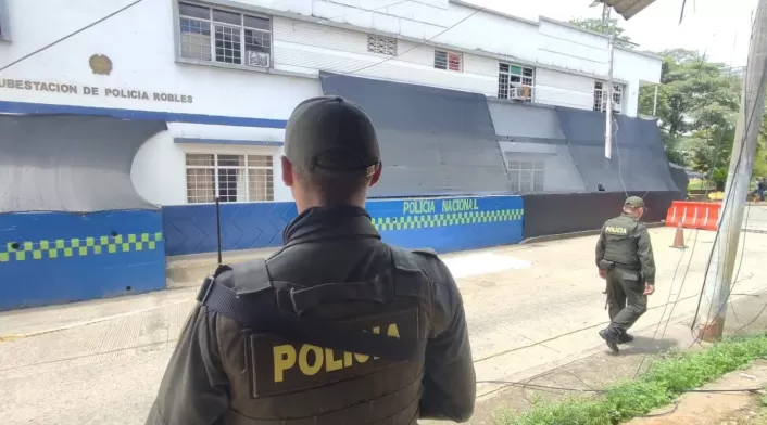 Subestación de Policía de Robles, Jamundí